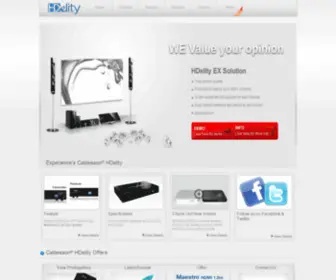 Hdelity.com(HDMI OVER IP) Screenshot