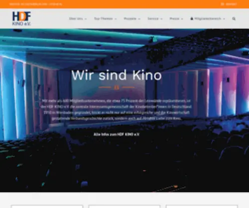 HDF-Kino.de(HDF KINO e.V) Screenshot
