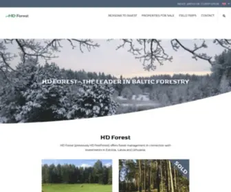 Hdforest.com(HD Forest) Screenshot