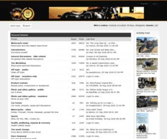 Hdforums.com.au(Harley Davidson Forums Australia established in 2007) Screenshot