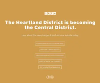 Hdfoursquare.com(The Heartland District) Screenshot