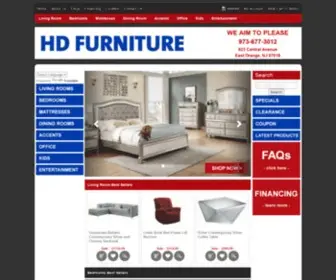 HdfurnitureStore.com(HD Furniture) Screenshot