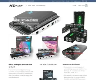 Hdfury.eu(For all your HDMI Solutions from Vga Converter to HDMI Scaler) Screenshot