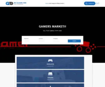 Hdgaminghub.com(Platform for Gamers) Screenshot