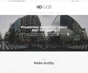 Hdgeo.cz(Domů) Screenshot