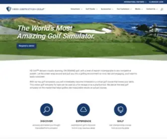 Hdgolf.com(High Definition Golf) Screenshot