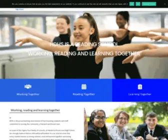 HDHS.org.uk(HDHS is a Reading School) Screenshot