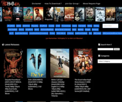 Hdhub4U.nexus(Hdhub4U nexus) Screenshot