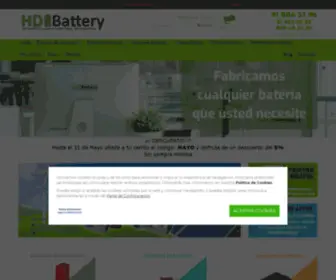 Hdibattery.com(HDI Battery) Screenshot