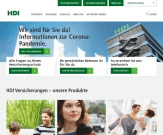 Hdi.de(Das ist Versicherung) Screenshot