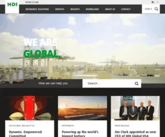 Hdi.global(Pioneering value driven insurance solutions globally) Screenshot