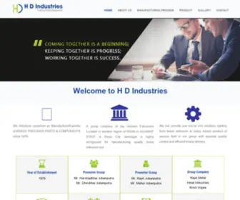 Hdindustries.co.in(HD Industries) Screenshot