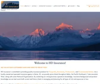 Hdinsure.net(HD Insurance) Screenshot