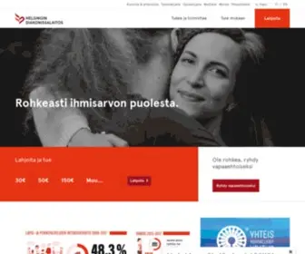 HDL.fi(Helsingin Diakonissalaitos) Screenshot