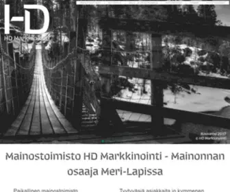 Hdmarkkinointi.fi(Mainostoimisto Tornio) Screenshot