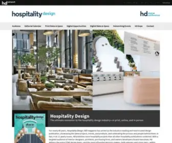 Hdmediakit.com(Hospitality Design Media Kit) Screenshot