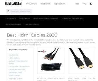 Hdmicablesi.com(Hdmi Cables Best Features and Top Prices) Screenshot