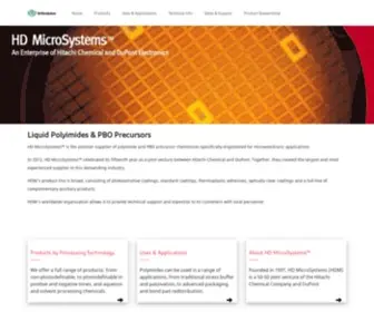 Hdmicrosystems.com(HD Microsystems) Screenshot