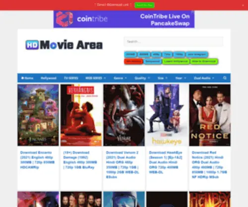 Hdmoviearea.co.in(Hdmoviearea) Screenshot