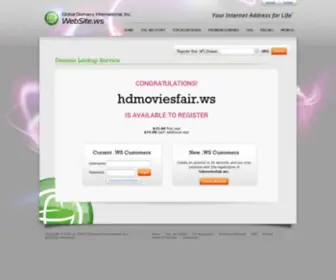 Hdmoviesfair.ws(Your Internet Address for Life) Screenshot