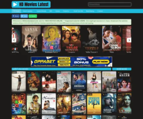 Hdmovieslatest.com(Free Movies Cinema Filmypunjab.com) Screenshot