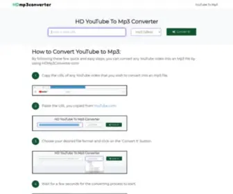 HDMP3Converter.com(HDMP3Converter) Screenshot