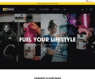 Hdmuscle.com(HD Muscle) Screenshot