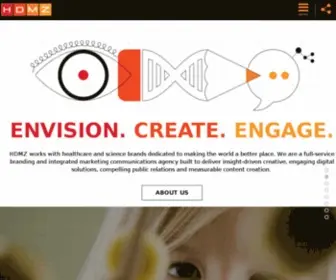 HDMZ.com(Healthcare and Science Marketing) Screenshot