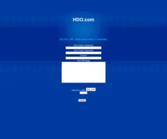 Hdo.com(High Definition Online) Screenshot