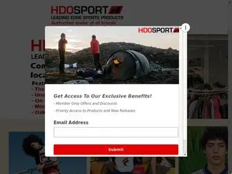 Hdosport.com(Outdoor Gear & Clothing for Spring Skiing) Screenshot
