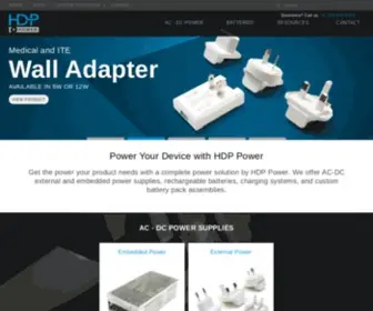 HDP-Power.com(Power Your Products with HDP Power) Screenshot