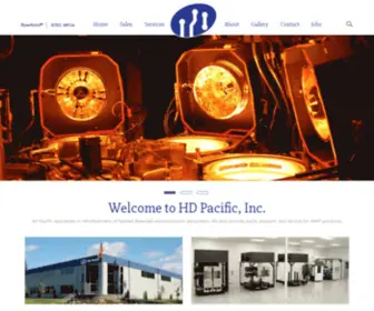 Hdpac.com(HD Pacific) Screenshot