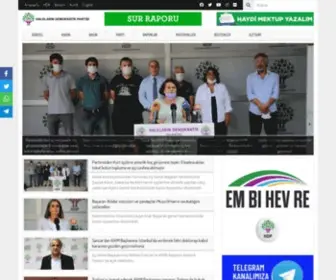 HDP.org.tr(Halkların) Screenshot