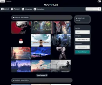 HDqwalls.co(Nonton, Streaming & Download Anime Online, Sub Indonesia) Screenshot