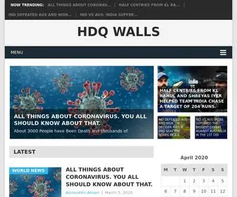 HDqwalls.online Screenshot