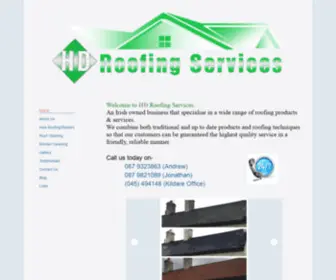 Hdroofingservices.com(Based in Dublin and Kildare) Screenshot