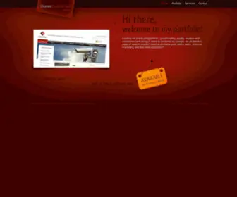 Hdrumev.com(Web design and development) Screenshot