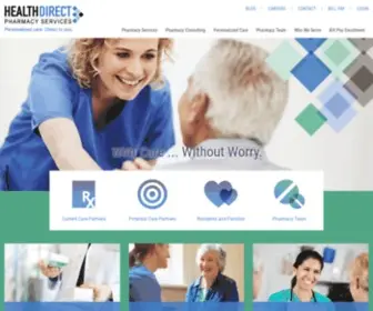 HDRxservices.com(Personalized Pharmacy Services l HealthDirect) Screenshot