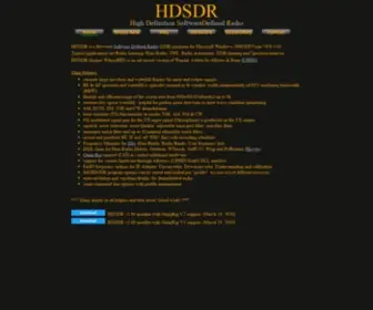 HDSDR.de(DG0JBJ) Screenshot
