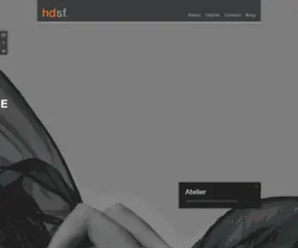 HDSF.com(HDSF is a branding and design agency in San Francisco) Screenshot