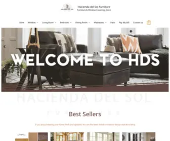 HDsfurniture.com(Furniture & Window Coverings Store) Screenshot