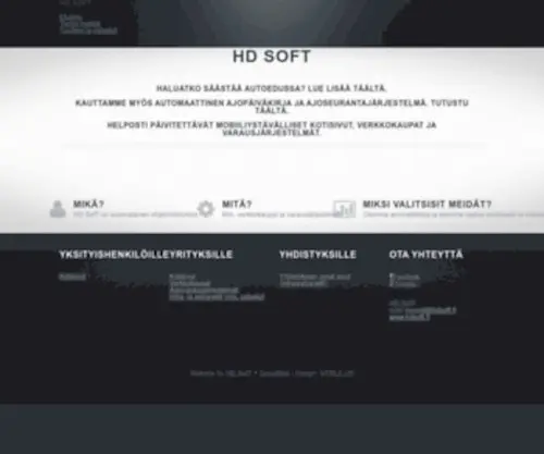 Hdsoft.fi(HD SofT) Screenshot