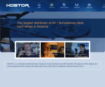 HDstor-INC.com(The Industrial Hard Drive Distributor) Screenshot