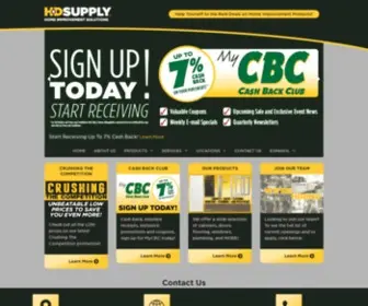 Hdsupplyhis.com(HD Supply Home Improvement Solutions) Screenshot