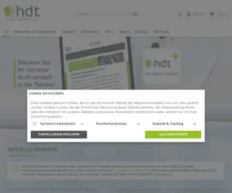 HDT-Essen.de(Haus der Technik e) Screenshot
