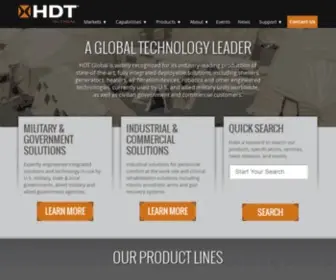 HDTglobal.com(HDT Global) Screenshot