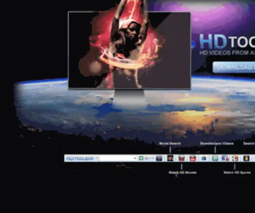Hdtoolbar.com(HD TOOLBAR) Screenshot