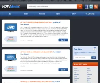 HDtvaholic.com(HDTV Deals) Screenshot