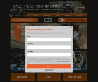 Hdutica.com(Harley-Davidson® of Utica) Screenshot