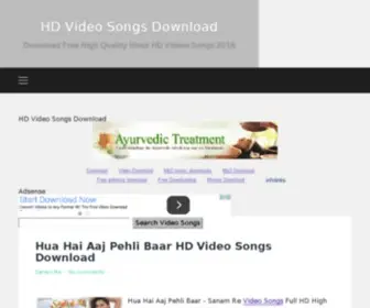 HDVDosongs.com(HD Video Songs For PC Free Download) Screenshot